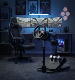 VDD Gaming - Wheel stand - racestuur standaard houder - race cockpit - zwart — thumbnail 5