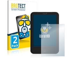BROTECT - Screenprotector voor Tolino Shine 2 HD - Folie Beschermfolie matte 2 Stuks