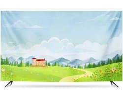 TV Hoes - Scherm Beschermhoes - Binnen Bescherming - Universele Pasvorm - 32-85 Inch - Landschap Print