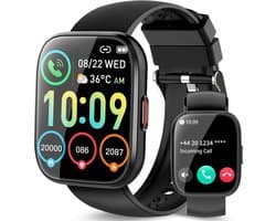 HD Smartwatch met Fitnesstracker en Telefoonfunctie