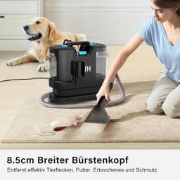 Krachtige Tapijtreiniger en Meubelreiniger met Dierenhaarborstel — thumbnail 5
