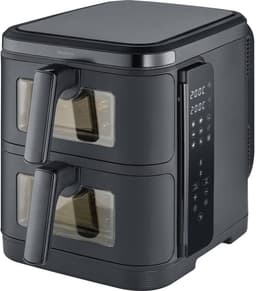 Severin FR 2468 S-Fry Duo Stack - Dubbele Airfryer- Heteluchtfriteuse - 2x 5,5 Liter boven elkaar - Ruimtebesparend — thumbnail 17