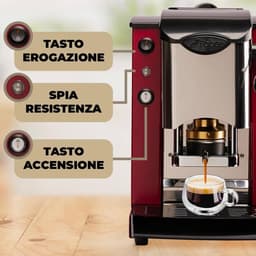 Koffiepadmachine - ESE machine - Snelle koffie - Verstelbare padpers - 32 x 21 x 35 cm - Roestvrij staal Zwart — thumbnail 4