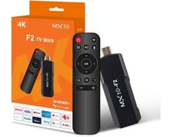 Android TV Box - Streaming Stick - Films Kijken - 8K Resolutie Ondersteuning - Klein Formaat - Zwart