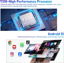 Krachtige 10 inch Android 15 Tablet met 18GB RAM, 1TB Uitbreidbaar en 5G WiFi — thumbnail 5