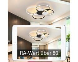 Moderne LED Plafondlamp Groot Woonkamer Dimbaar met Afstandsbediening — afbeelding 1