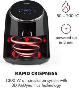 Heteluchtfriteuse met 2.5L Inhoud, Digitaal Display en 8 Programma's — thumbnail 7