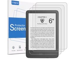 Matte displaybescherming - PET folie - E-reader bescherming - Anti-verblinding krasbestendig - 6 Inch - Helder