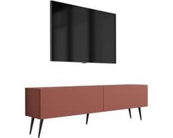 Tv-meubel - Dressoir Media Console - Woonkamer Inrichting - Push-to-open Systeem - 140 x 52 x 32 cm
