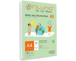Multifunctioneel A4 Printerpapier 80 Gram Wit 50 Vellen Laser Inkjet Kopiëren