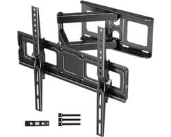 TV Muurbeugel - Draaibare TV Beugel - 26-60 INCH - tot 40 kg - Max. VESA 400x400mm - Televisie Beugel - Verstelbaar