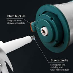 Krachtige Keukenmachine met Vleesmolen (500W) – 5L/6L Roestvrijstalen Kom voor Hakken en Mixen — thumbnail 3