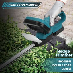 Elektrische Heggenschaar - 2000W - 15000 RPM - Tuin - Makita 18V Accu — thumbnail 3