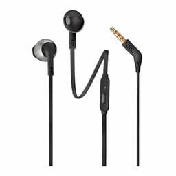 JBL Tune 205 - Earbud Oordopjes Bedraad - Oortjes met Microfoon - 3.5 mm Koptelefoon Aansluiting - Half-open In-ear - Pure Bass Sound - Zwart — thumbnail 2