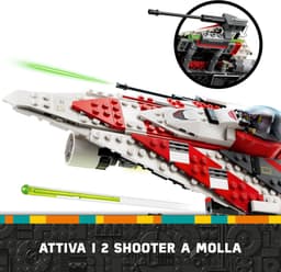 LEGO Star Wars - Jedi Bobs Starfighter Ruimteschip Set - 75388 — thumbnail 12