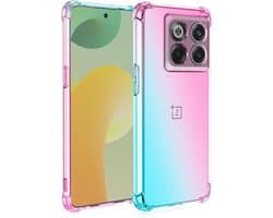 Allecto Plus - Hoesje voor smartphone - Ultra-Dun Hoesje - Schokbestendige Beschermhoes - Roze/Groen