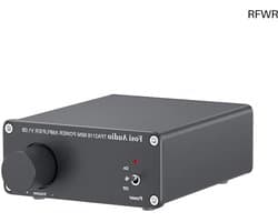 RFWR® Mini Hi-Fi Stereo Audio Versterker 50W x 2 voor Thuisluidsprekers
