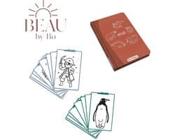 BEAU by Bo Kidywolf Kidydraw Mini Tekenboek met LCD-scherm Dinosaurussen + Refill Dieren & Oceanen en Piraten