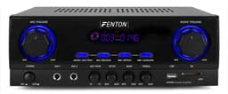 Karaoke Set met Bluetooth en Twee Microfoons - Just Sing - Fenton Versterker - Vonyx Speakers — thumbnail 3