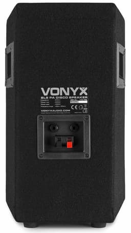 Karaoke Set met Bluetooth en Twee Microfoons - Just Sing - Fenton Versterker - Vonyx Speakers — thumbnail 4