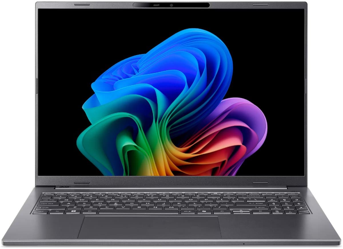 Acer Aspire 16 AI A16-61M-R4UN - Copilot+ Laptop - 16 inch - Ryzen AI 5 - 16GB/512GB — afbeelding 1