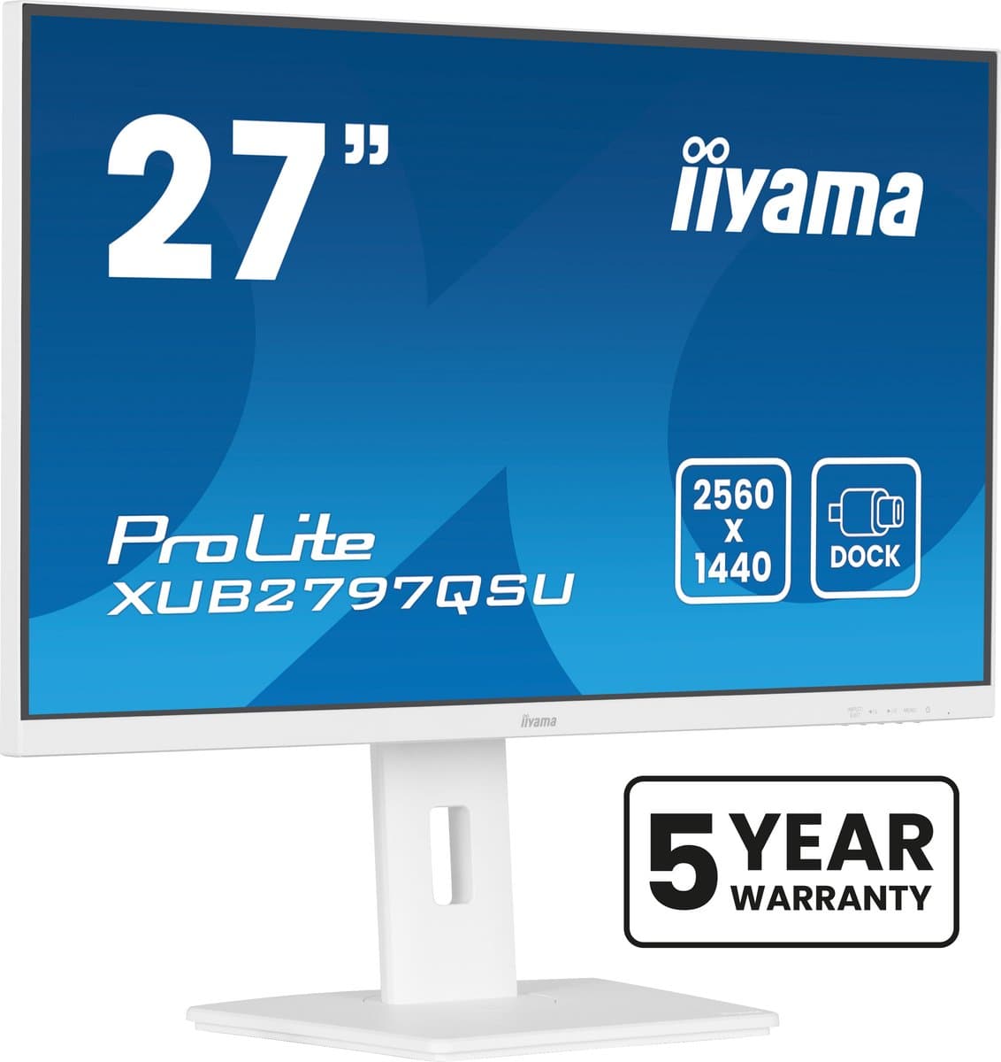 Gaming-Monitor Iiyama XUB2797QSU-W2 27" Quad HD — afbeelding 1