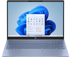 "HP OmniBook 5 AI 16-af1615nd Intel Core Ultra 5 225U Laptop 40,6 cm (16"") 2K 16 GB LPDDR5x-SDRAM 512 GB SSD Wi-Fi 6 (802.11ax) Windows 11 Home AI PC Blauw"