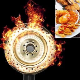 RFWR® Commerciële gasfriteuse met hoge capaciteit en roestvrij staal — thumbnail 6