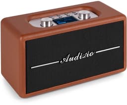 Retro speaker - Audizio Tune60 - Bluetooth speaker - Met afstandsbediening - 40W - Bruin — thumbnail 1