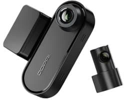 Dashcam voor Auto - WiFi - Dashcams - Super compact - Dubbele camera - FullHD video - Zwart