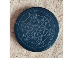 Shungiet Metatron's Kubus Sticker 3 cm – EMF-bescherming voor Telefoon, Laptop & Tablet