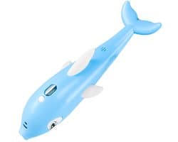 Lage temperatuur dolfijn 3D-printpen stereo graffiti-schilderpen voor kinderen - blauw