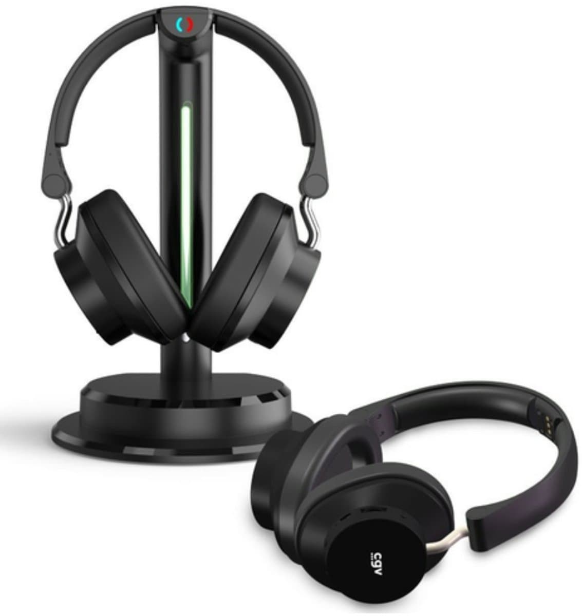 CGV PRELUDE 3 DUO Headset Bedraad en draadloos Hoofdband Zwart — afbeelding 1