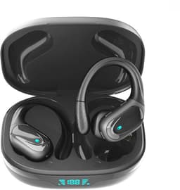 Draadloze hoofdtelefoon Bluetooth 5.1 zwart — thumbnail 1