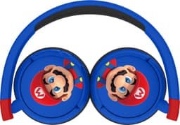 Super Mario - draadloze kinderkoptelefoon - volumebegrenzing - lange batterijduur - microfoon - opvouwbaar - bluetooth — thumbnail 3