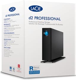 LaCie d2 Professional externe harde schijf 20 TB Zwart — thumbnail 2