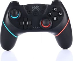 Draadloze controller Geschikt voor Nintendo Switch / Lite / OLED met Ergonomische Multifunctionele Handvat Gripstand — thumbnail 1