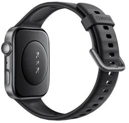 HUAWEI WATCH FIT 4 - Zwart Fluorelastomeer Horlogeband - Ultra slank design | Geavanceerde sportmodi | Tot 10 dagen batterijduur | Compatibel met iOS en Android — thumbnail 4