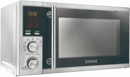 Digitale magnetron - Oven met grill - Voor snelle maaltijden - 8 automatische programma's - Inhoud: 20 liter - Zilver — thumbnail 1