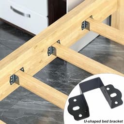 Bedframe hardwarebeugels,Bedbeugels voor bedframe 4X Bevestigingsset — thumbnail 5