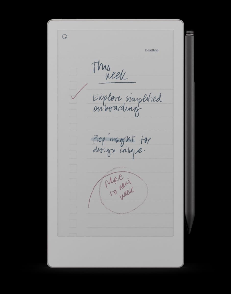 reMarkable Paper Pro Move - los tablet - 7,3 inch digitaal notitieblok — afbeelding 1