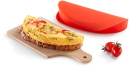 Omeletkoker voor de magnetron, rood, 0,4 l — thumbnail 1