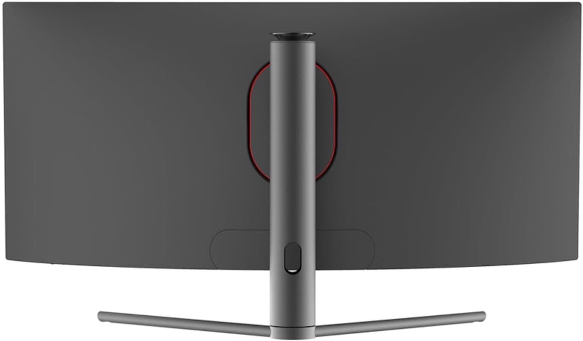 Gaming Monitor Gebogen - 34 Inch Ultrawide - 3440 x 1440 Resolutie - 180 Hz Verversing - VA Paneel - Zwart — afbeelding 1