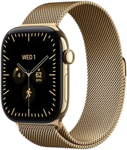 Apple Watch Series 12 Cellular 42mm Titanium Goud Milanese Band — thumbnail 4