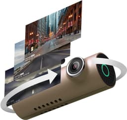 Dashcam Auto Full HD 1296p QHD met 140° Groothoek, Wifi en Nachtzicht — thumbnail 5