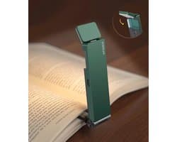 Oplaadbare leeslamp met clip, dimbare LED-boeklamp voor bed en reizen