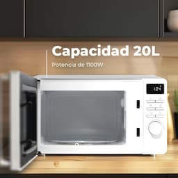 Compacte Multifunctionele Magnetron 20L met Grillfunctie en Digitale Timer — thumbnail 4