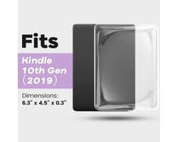 Transparante siliconen beschermhoes voor Kindle 10e generatie - Verhoogde bescherming en perfect passende uitsparingen