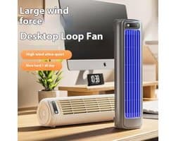 Draagbare Airconditioner met 3 Snelheden en LED Touchscreen voor Binnen en Buiten