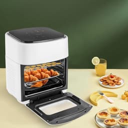 Grote Heteluchtfriteuse 15L met LED-display 1400W voor Frituren en Ovenfuncties — thumbnail 5